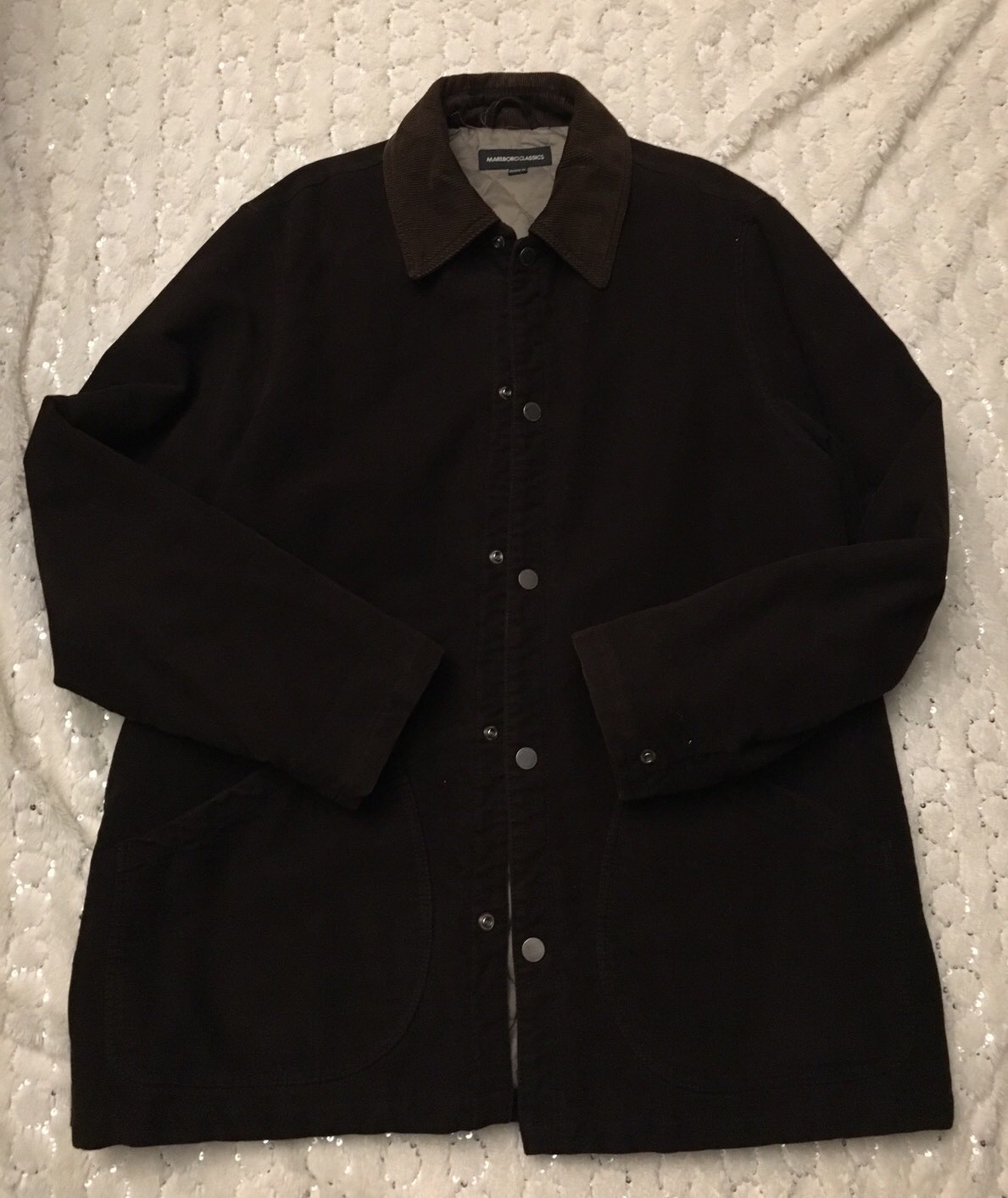 SUPERBE VESTE MARRON MARLBORO CLASSICS T.42 FR SUPERBE VESTE MARRON MARLBORO CLASSICS T.42 FR