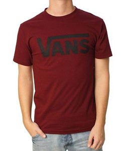 VANS-OTW-CLASSIC-LOGO-SKATE-BURGUNDY-TEE-T-SHIRT-SZ-MENS-XXL-2XL-NWT-NEW