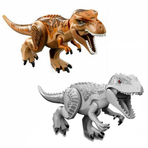 Kinderspielzeug Lego Dinosaurier Tyrannosaurus T-Rex Toy Jurassic World Park - Bild 36 von 36