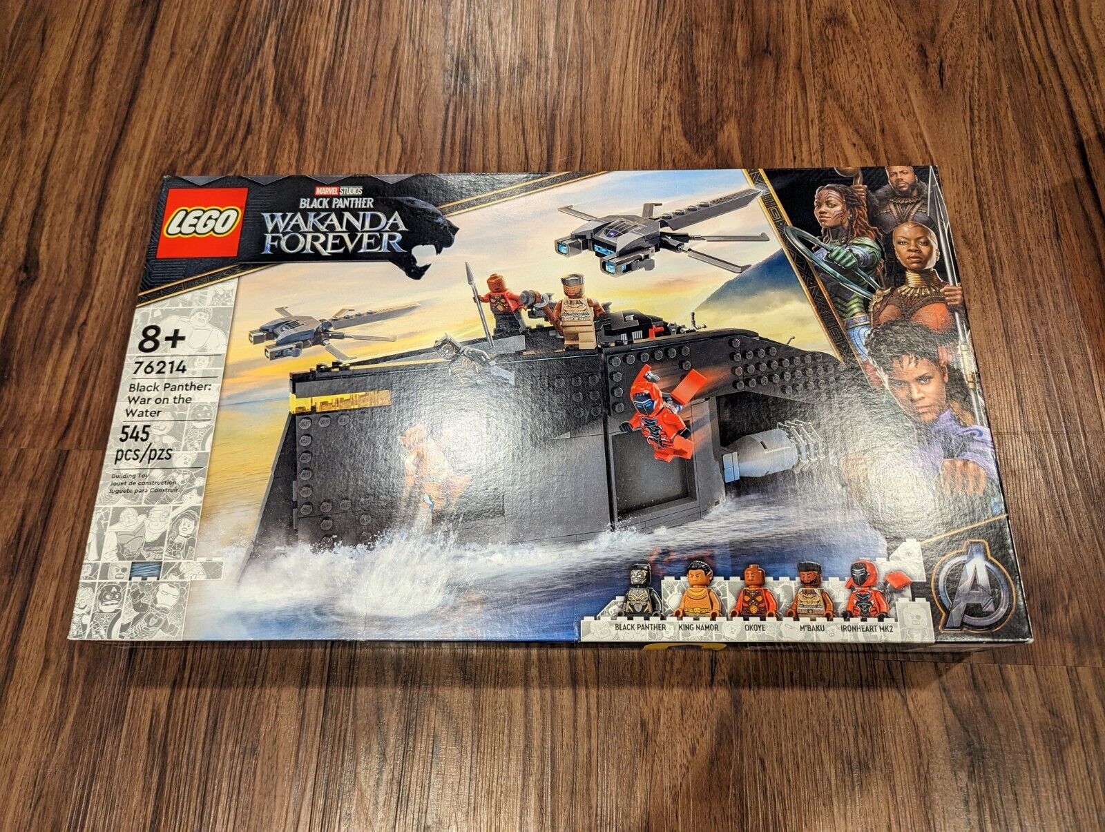 LEGO Marvel Black Panther: Wakanda Forever War on the Water 76214 Building  Toy Set