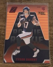 Tyson Bagent - 2023 Zenith Football Red Zone Rookie Card - #195 - Chicago Bears