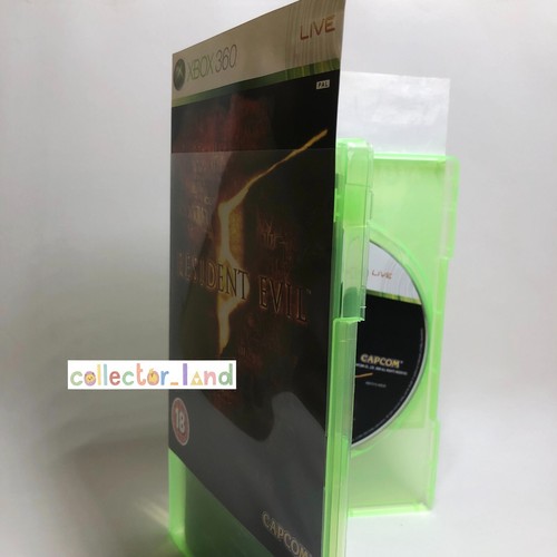 Replacement Game Case for Microsoft Xbox 360 Empty Green Box Disk CD DVD Card UK - Picture 4 of 12