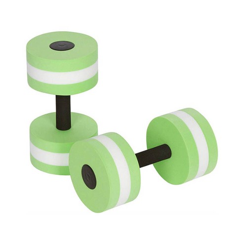 2 PCS Fitness Water Weight Dumbbell Dumbbells Swimming Weights