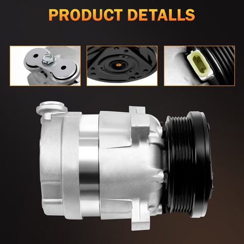 A/C Compressor W/ Clutch For 2004-2007 Chevrolet Optra Suzuki Forenza 2.0L - Picture 2 of 13