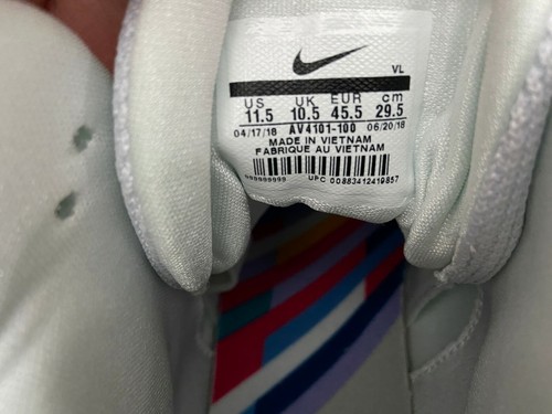 Mens Nike Alpha Menace Pro "Crucial Catch" Football Cleats White NEW AV4101-100 - Picture 10 of 10