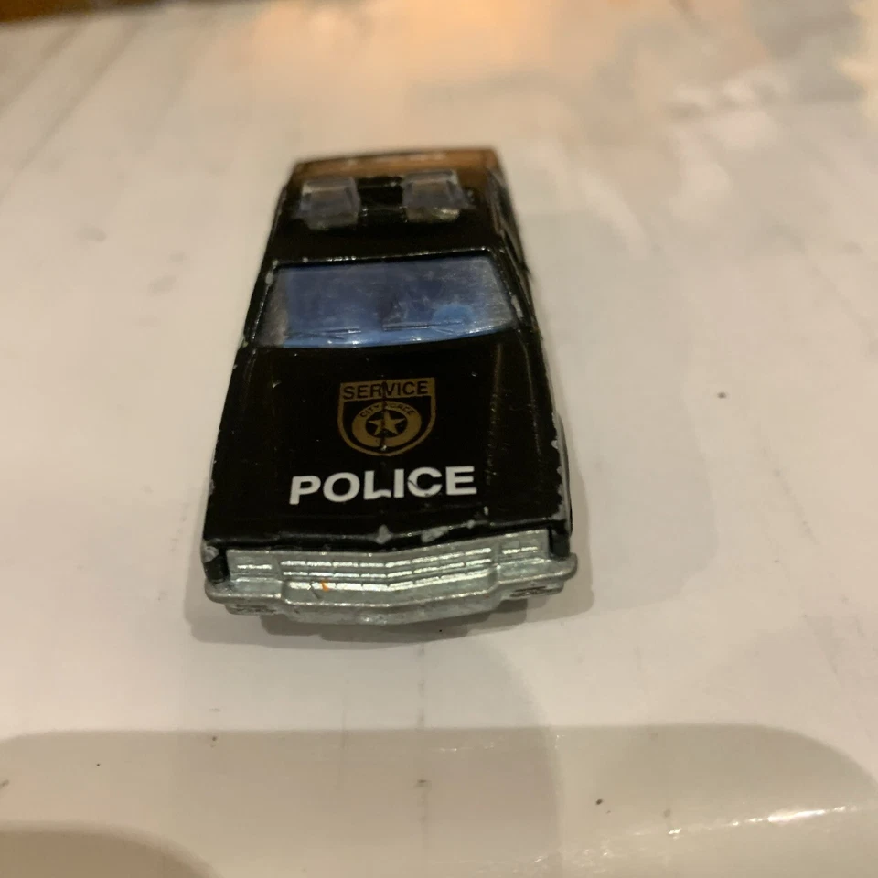 Used Majorette Chevrolet Police Car No.240 Rare Black Version Diecast Collectors - Image 2 of 4