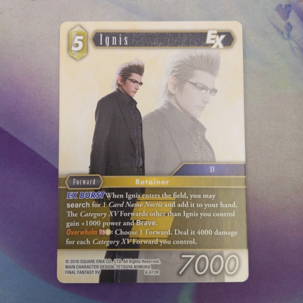 Final Fantasy TCG Opus VIII Ignis EX 8-072R | eBay