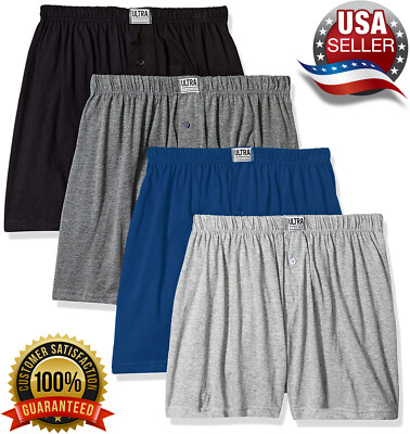 solid color boxer shorts