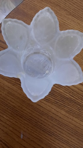 PartyLite Kerzenhalter Milchglas Tulpe - Bild 3 von 3