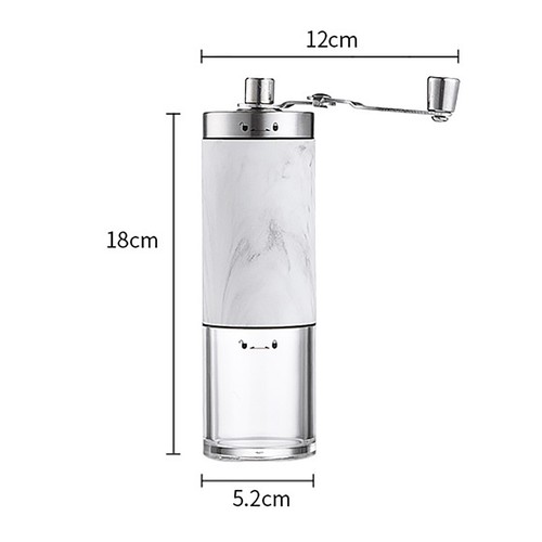 1pc Hand-operated bean grinder Cute Manual coffee grinder Brewing integrated cup - Picture 2 of 9