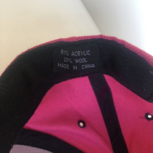 Money Dollar Millionaire Symbol Logo Snapback Baseball Cap Hat - Pink And Black - Bild 8 von 8