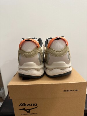 MIZUNO WAVE MUJIN TL GTX 'NOMAD' Silver Cloud, White Sand