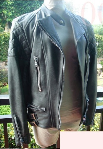 CHLOE Phoebe Philo Vintage Archive FW 2003 Leather Jacket 34 Runway Natalia - Picture 3 of 22