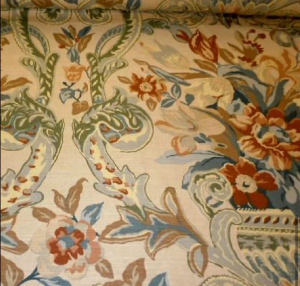 Vervain Petronella Seaside Floral Fabric - Image 2 of 4