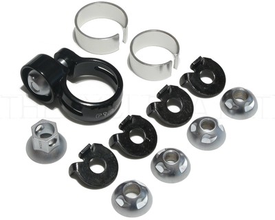 Pinhead M9 Solid Bicycle Axle Locking Nuts