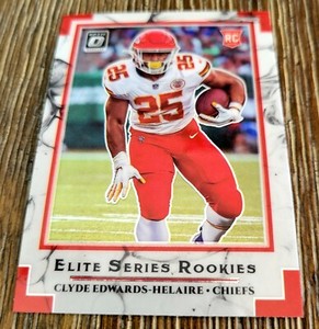 Clyde Edwards-Helaire 2020 Donruss Optic Rookie RC Elite Series Rookies CHIEFS 