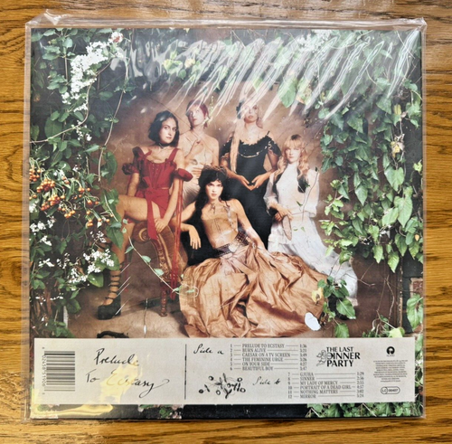 The Last Dinner Party Prelude To Ecstasy SIGNED Cream/Ivory Vinyl + CD + Poster! - Picture 2 of 4