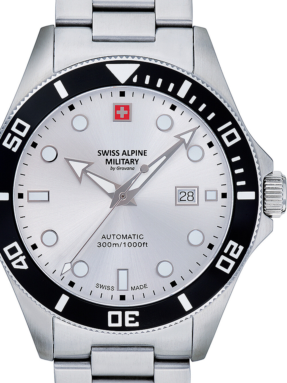 Swiss Alpine Military 7095.2132 Водолазный автомат Herrenuhr 44 мм 30ATM