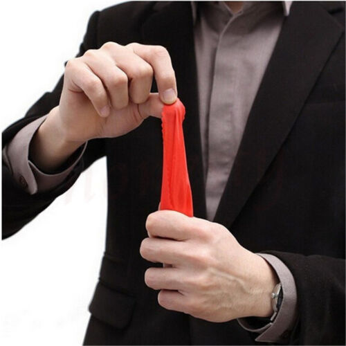 3Pcs Soft Thumb Tip Finger Fake Magic Trick Vinyl Toy Fun Joke Prank Props - Picture 6 of 6