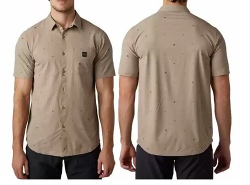 Fox Racing Men's Ranger Woven Mountain Bike Jersey Medium Mocha 30913-553-M