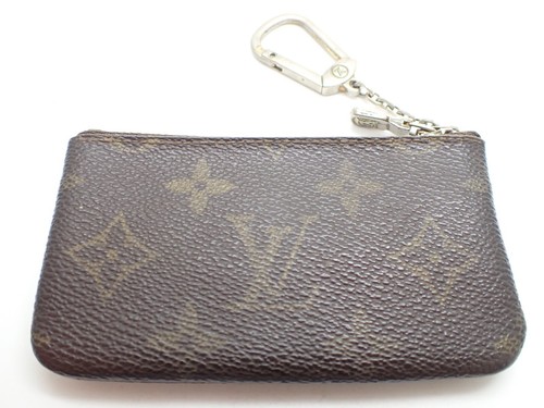 Authentic Louis Vuitton Pochette Cles M62650 Monogram Coin Case #0406 - Picture 2 of 17