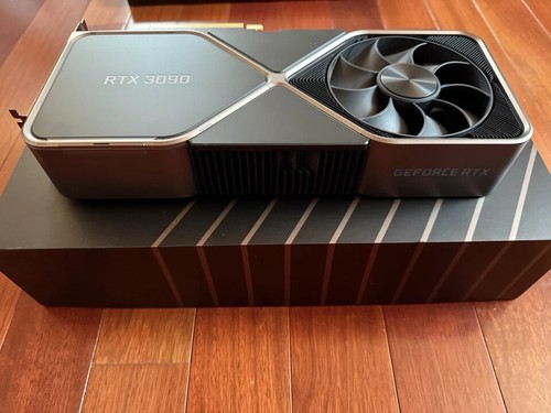 NVIDIA GeForce RTX 3090 Founders Edition 24GB GDDR6 - Used LN - Afbeelding 2 van 9