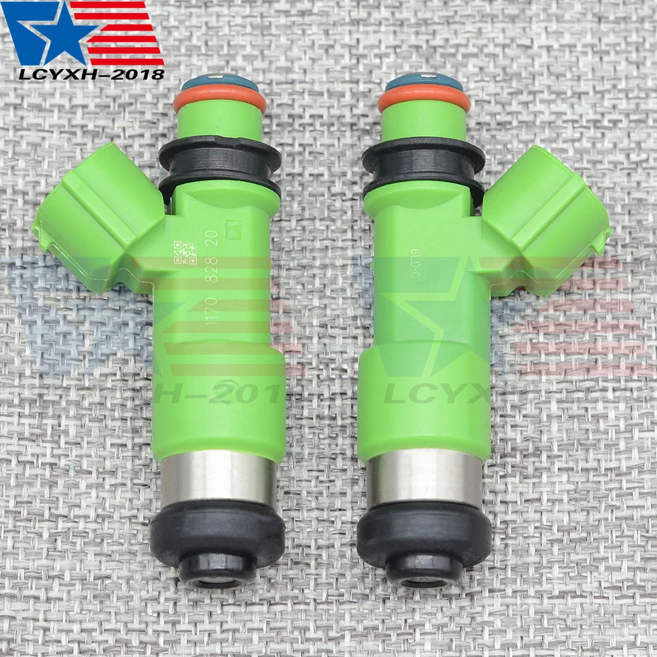 НОВЫЙ набор из 2 топливных форсунок для Honda VTX1800 2002-2008 16450-MCH-004 США - Изображение 4 из 4