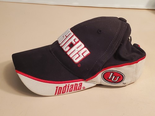 NCAA Indiana Hoosiers Ball Cap Hat, Black. Starter buckle back. Used, excellent - Picture 5 of 10