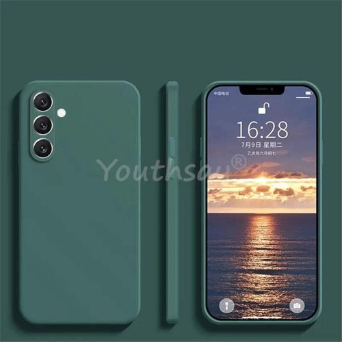 For Samsung Galaxy S24 FE Case Silicone Plain Protect Cover Samsung S24 FE S23 F - Picture 14 of 108