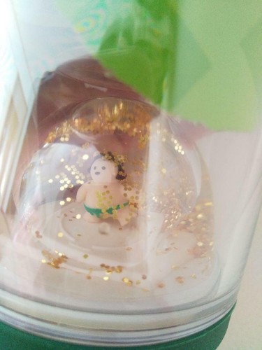 Starbucks Japan 2020 Limited Lucky Snow Globe Daruma Tumbler Neu - Bild 7 von 8