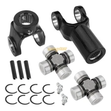 2 x Front Drive Shaft Yoke w/ U-joint for 2016-2017 Polaris General 1000 ATV/UTV