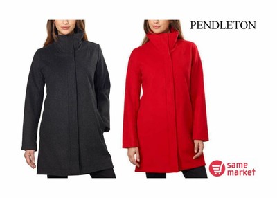 Pendleton Women's Water Resistant Cascade Wool Campbell Coat Jacket NEW!! Pendleton Women's Water Resistant Cascade Wool Campbell Coat Jacket NEW!!