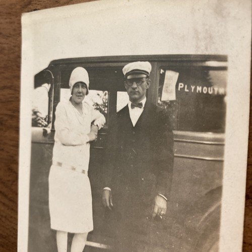 1928 Taxi Driver Plymouth Massachusetts MA Fashion Car Real Photograph #2 P4f7 - Picture 3 of 12