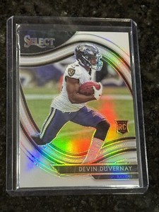 😱2020 Select -Devin Duvernay White Silver Field Level RC #377 -Baltimore /35😱