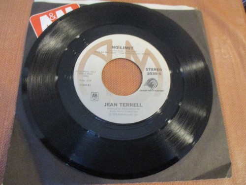 Rare N. Soul-Jean Terrell-Don't Stop Reaching For The Top-A&M 45/Str.VG-VG+/1978 - Picture 4 of 6