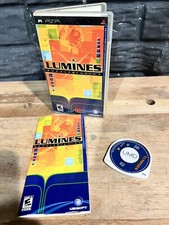 Lumines: Puzzle Fusion (Sony PSP, 2005)-Complete In Box With Manual