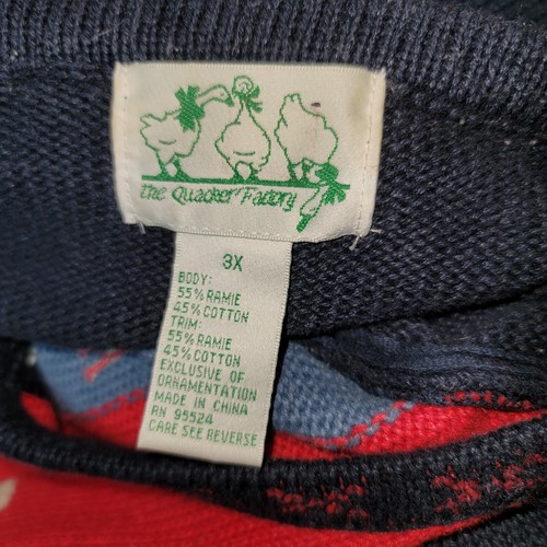 Suéter Cárdigan The Quacker Factory Talla 3X 12 Meses Bordado Apliques Profesor - Imagen 9 de 10
