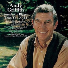 Somebody Bigger Than You and I - Audio CD By Andy Griffith - GOOD