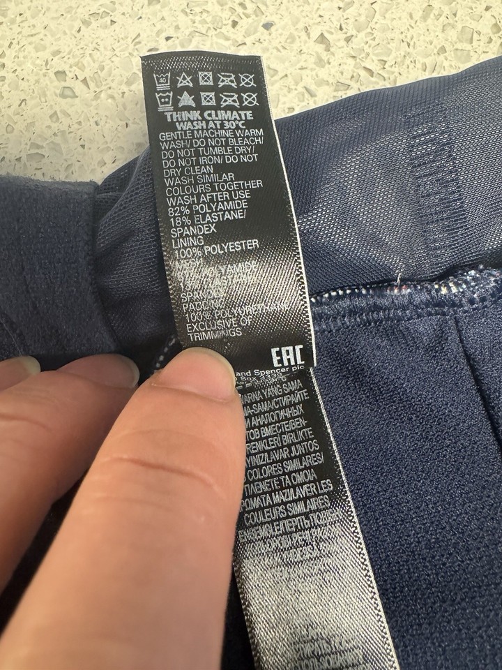 M&S LADIES swimsuit. Zip Up Swimsuit Size 14 . Fits Size 12 eBay