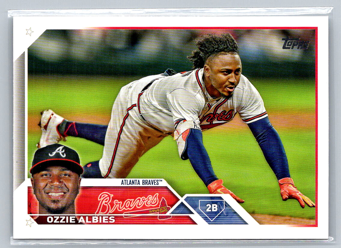 81 Ozzie Albies Atlanta Braves 2023 Topps | eBay