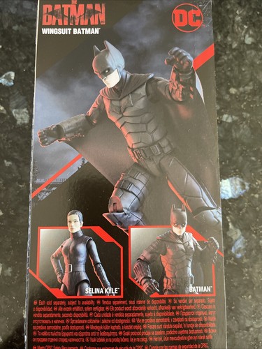 DC Comics 2022 The Batman Movie Wingsuit Batman 12-inch Action Figure NEW IN BOX - Picture 5 of 6