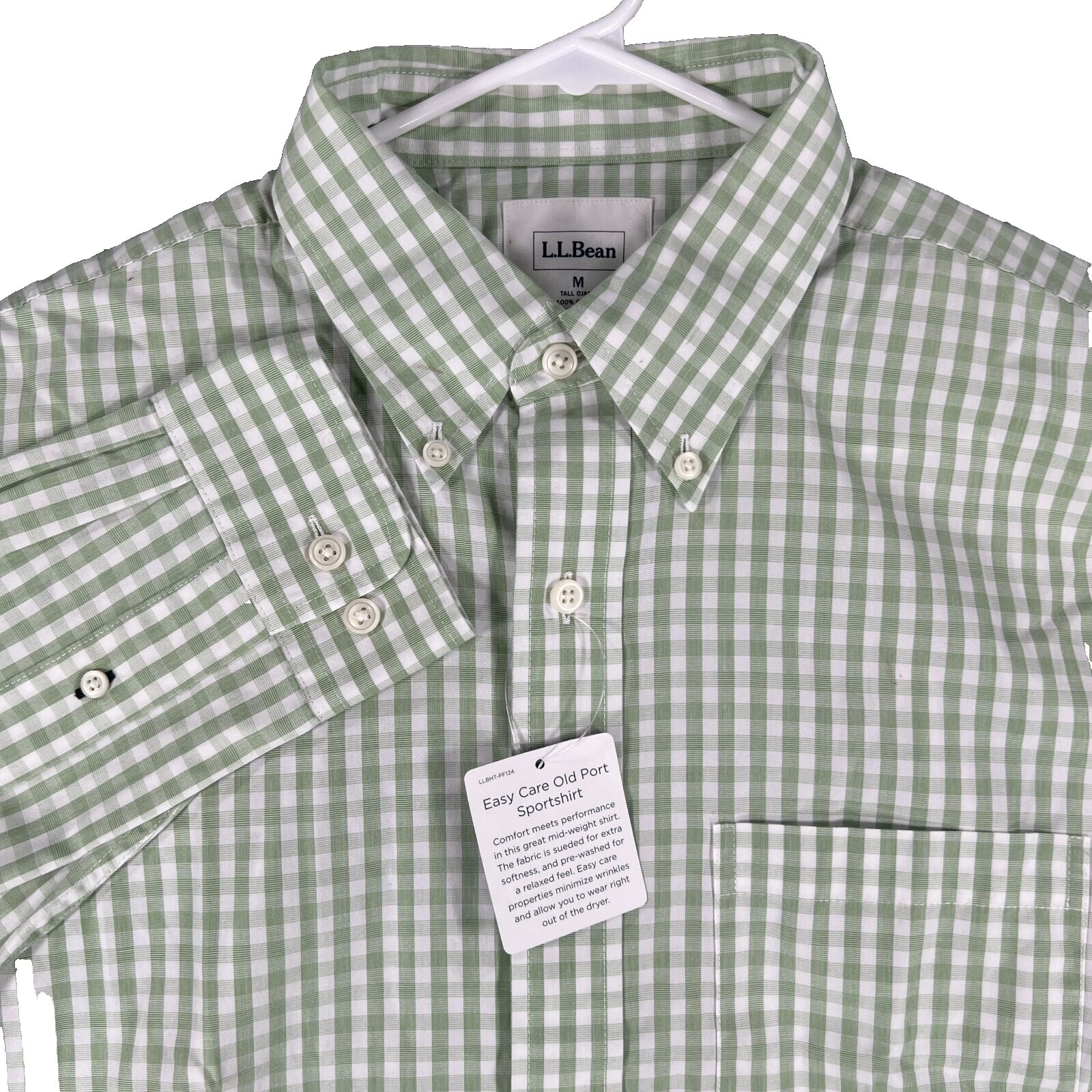 L.L. Bean Classic Regular Size Casual Button-Down Shirts for Men
