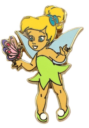 DISNEY PIN Tinker bell TODDLER with BUTTERFLY
