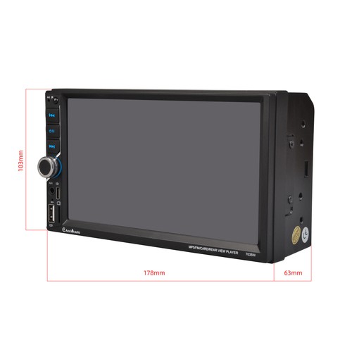 Stereo auto doppio 2 din Bluetooth Play iOS Carplay Android auto DSP FM tipo C - Foto 12 di 12