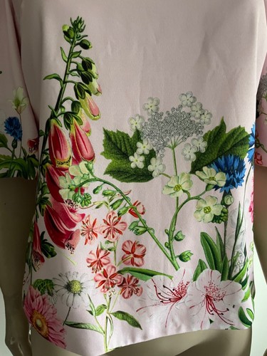 Ted Baker Beyaa Florence Top SIZE 2 RRP £119 Pink BRAND NEW - Picture 3 of 10