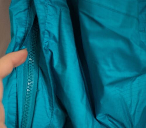 Pantaloni da neve The North Face blu fluo L snowboard sci zip laterali complete cuciture nastrate - Foto 3 di 10
