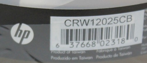 25PK HP CD-RW Logo 4x-12x Rewritable blank discs 700MB - Picture 4 of 5