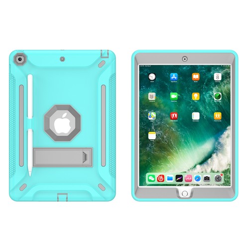 For iPad 9th/8th/7th Gen 10.2" Armor Rugged Stand Case Cover Screen Protector - Picture 4 of 125