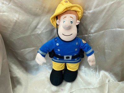 talking fireman sam plush toy
