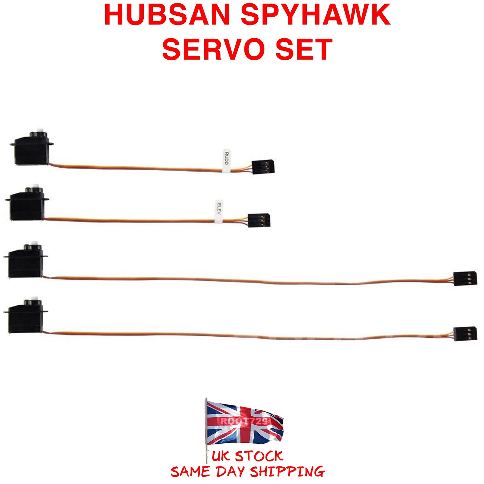 Hubsan Spyhawk Spia Hawk H301s Completo Servo Set Venditore UK Hubsan Spyhawk Spia Hawk H301s Completo Servo Set Venditore UK